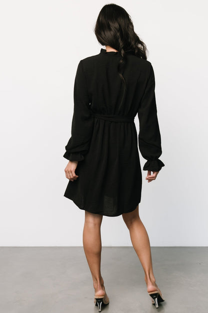 Lillia Short Dress | Black - Baltic Born