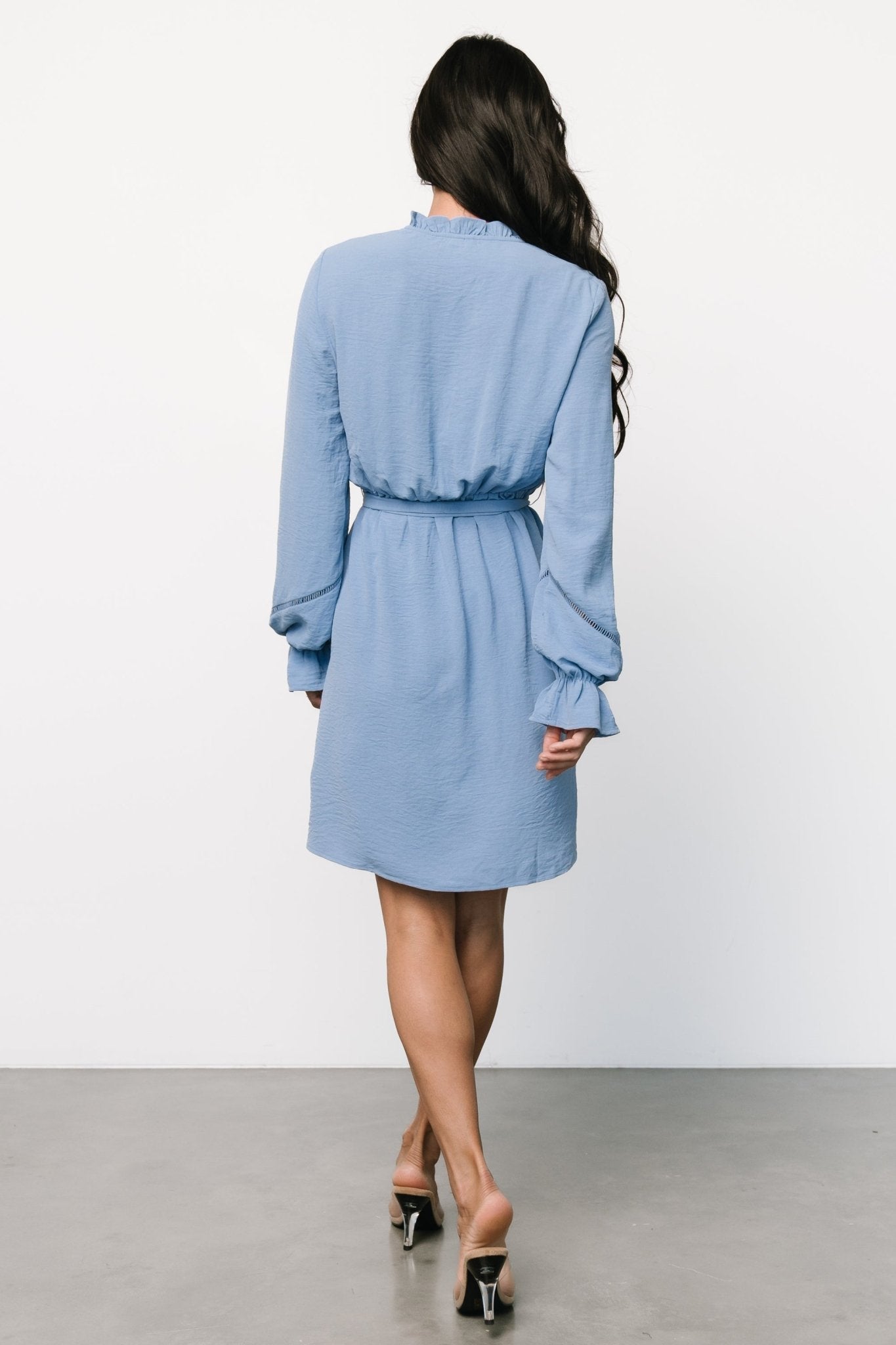 Lillia Short Dress | Blue - Baltic Born