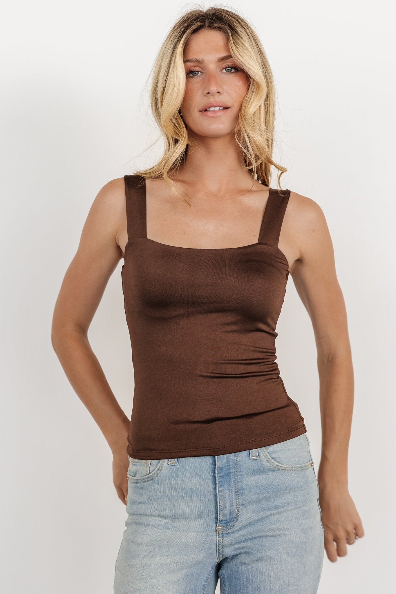 Liz Tank Top | Dark Brown - Baltic Born