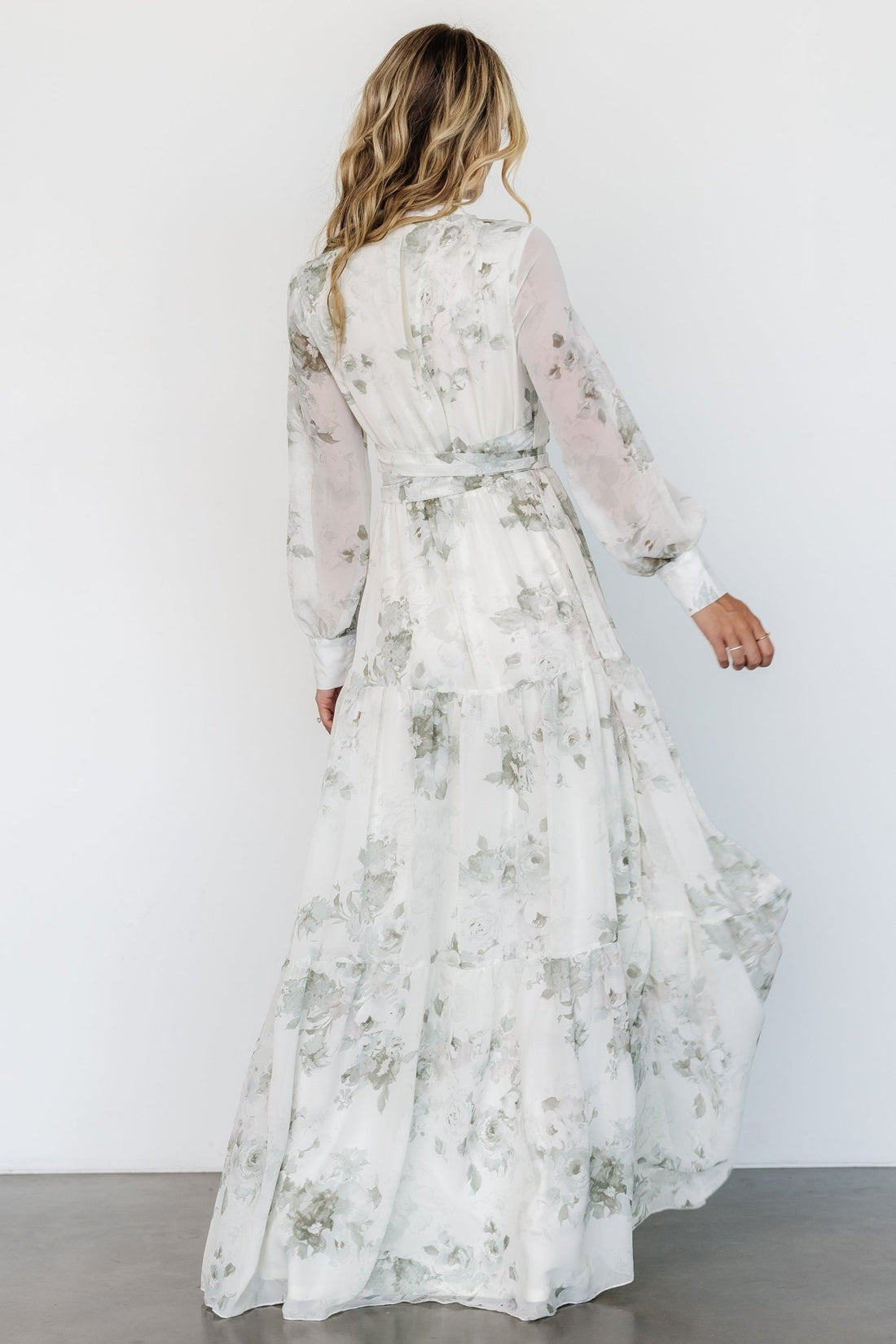 GIZETTE ABSTRACT PRINT MAXI DRESS main image 1