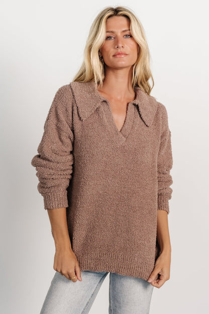 Lockwood Sweater | Vintage Taupe - Baltic Born