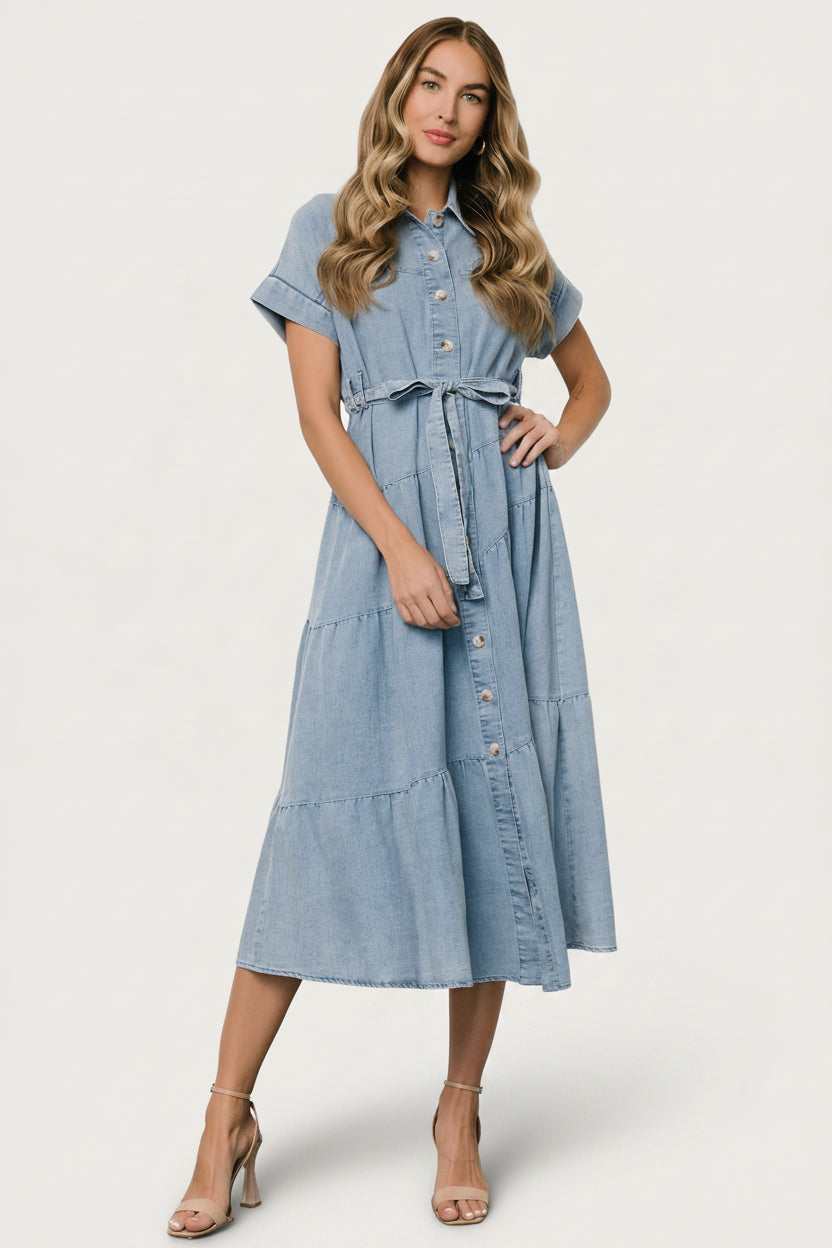 Logan Button Up Dress