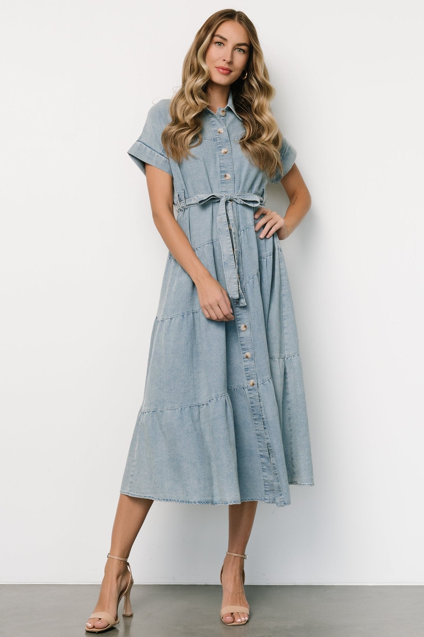 Logan Button Up Dress