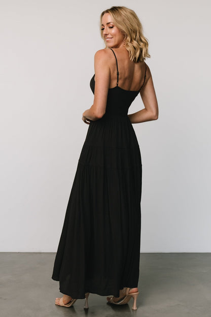 Lohan Tank Maxi Dress | Black - Baltic Born