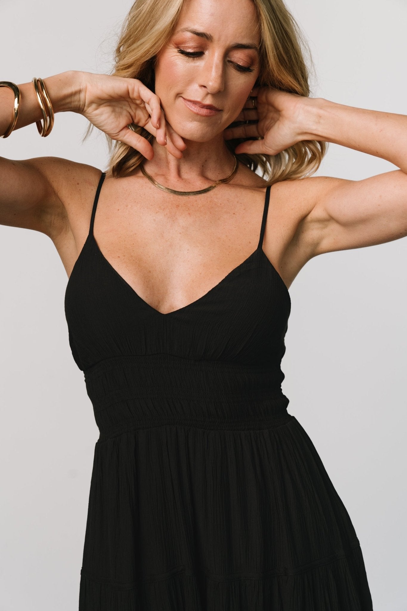 Lohan Tank Maxi Dress | Black - Baltic Born