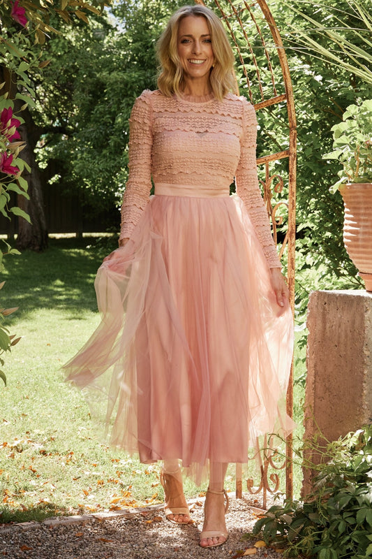 Lonnie Tulle Dress | Blush - Baltic Born