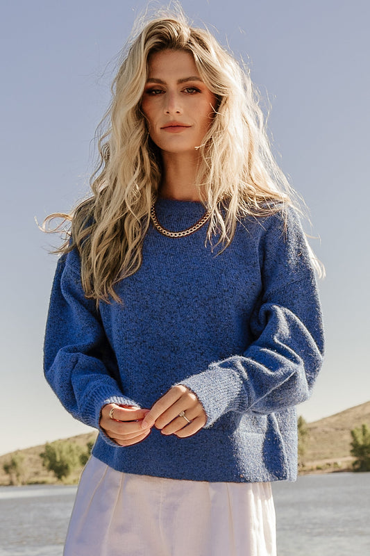 Lublin Sweater | Blue - Baltic Born