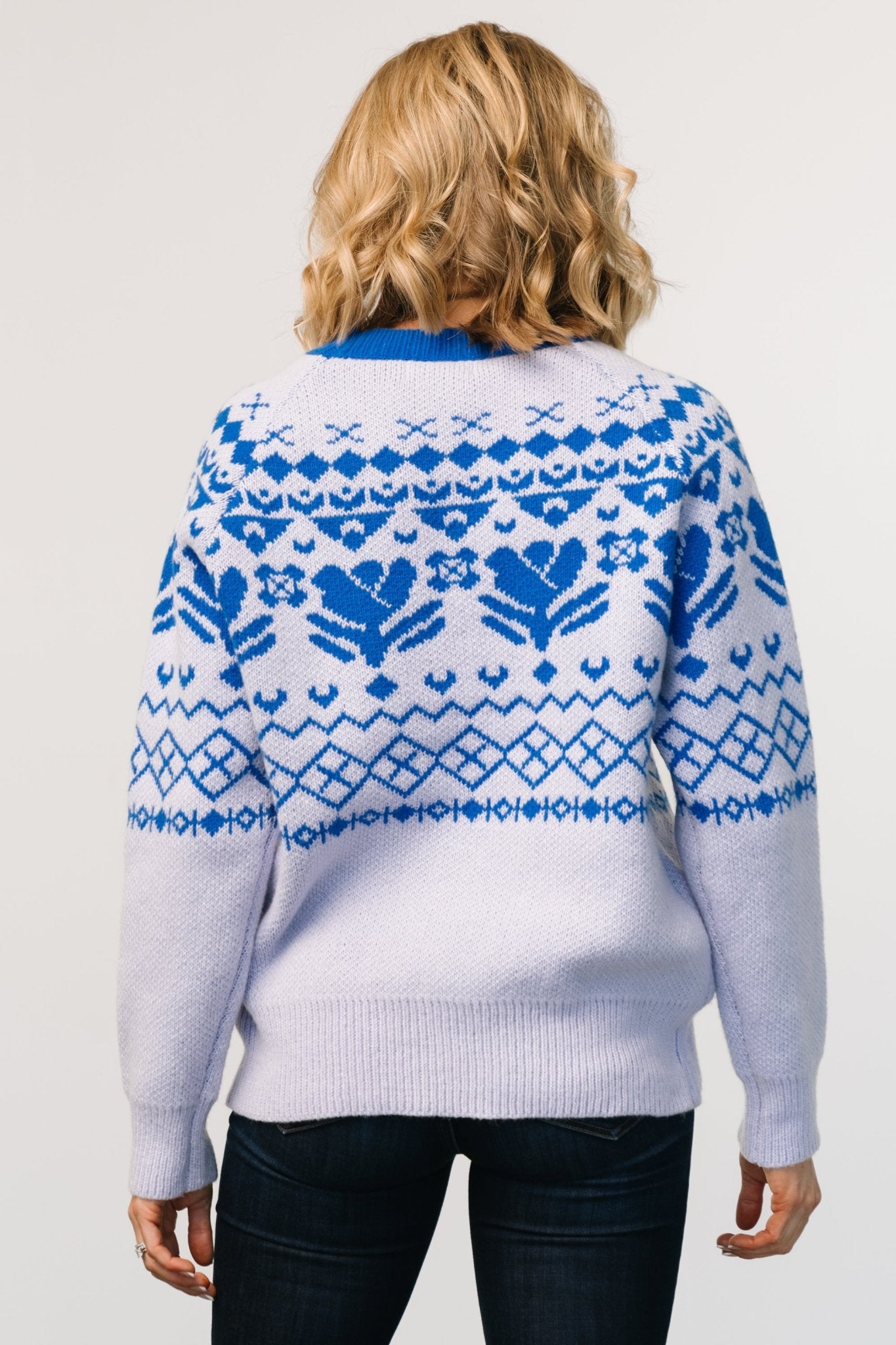 Lucerne Sweater | Blue Multi - Baltic Born