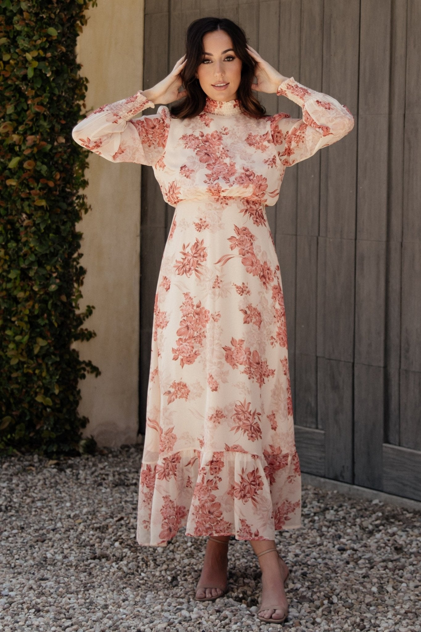 Roxana Dress Light Beige main image 0