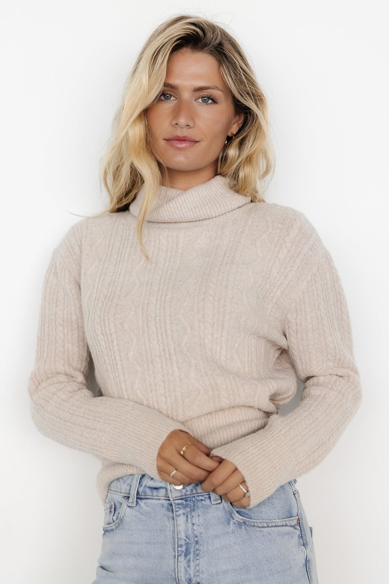 Luxembourg Sweater | Beige - Baltic Born