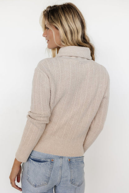 Luxembourg Sweater | Beige - Baltic Born