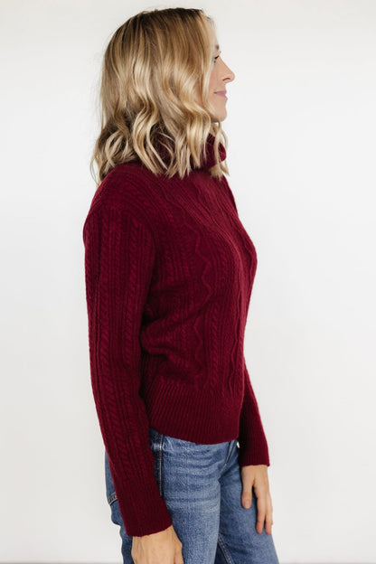 Luxembourg Sweater | Oxblood - Baltic Born