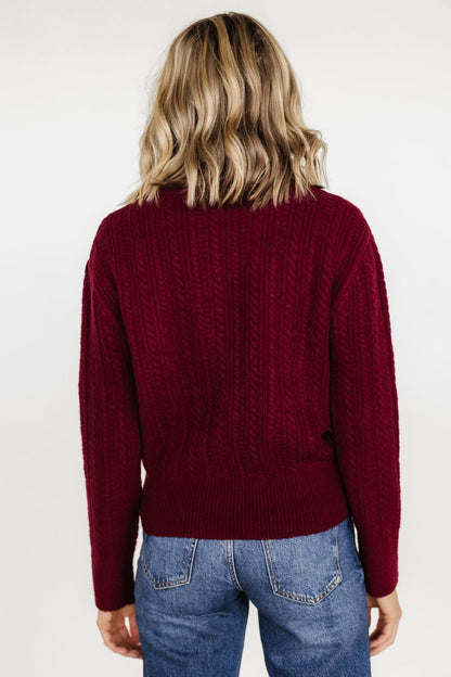 Luxembourg Sweater | Oxblood - Baltic Born