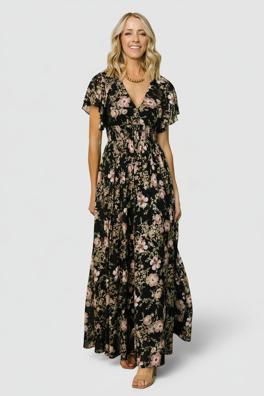 Lynlee Metallic Maxi Dress Baltic Born Lynlee Metallic Maxi Dress Baltic Born