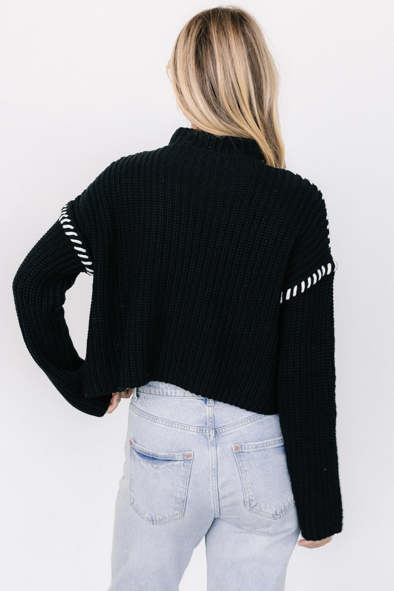 Madden Knit Sweater | Black - Baltic Born