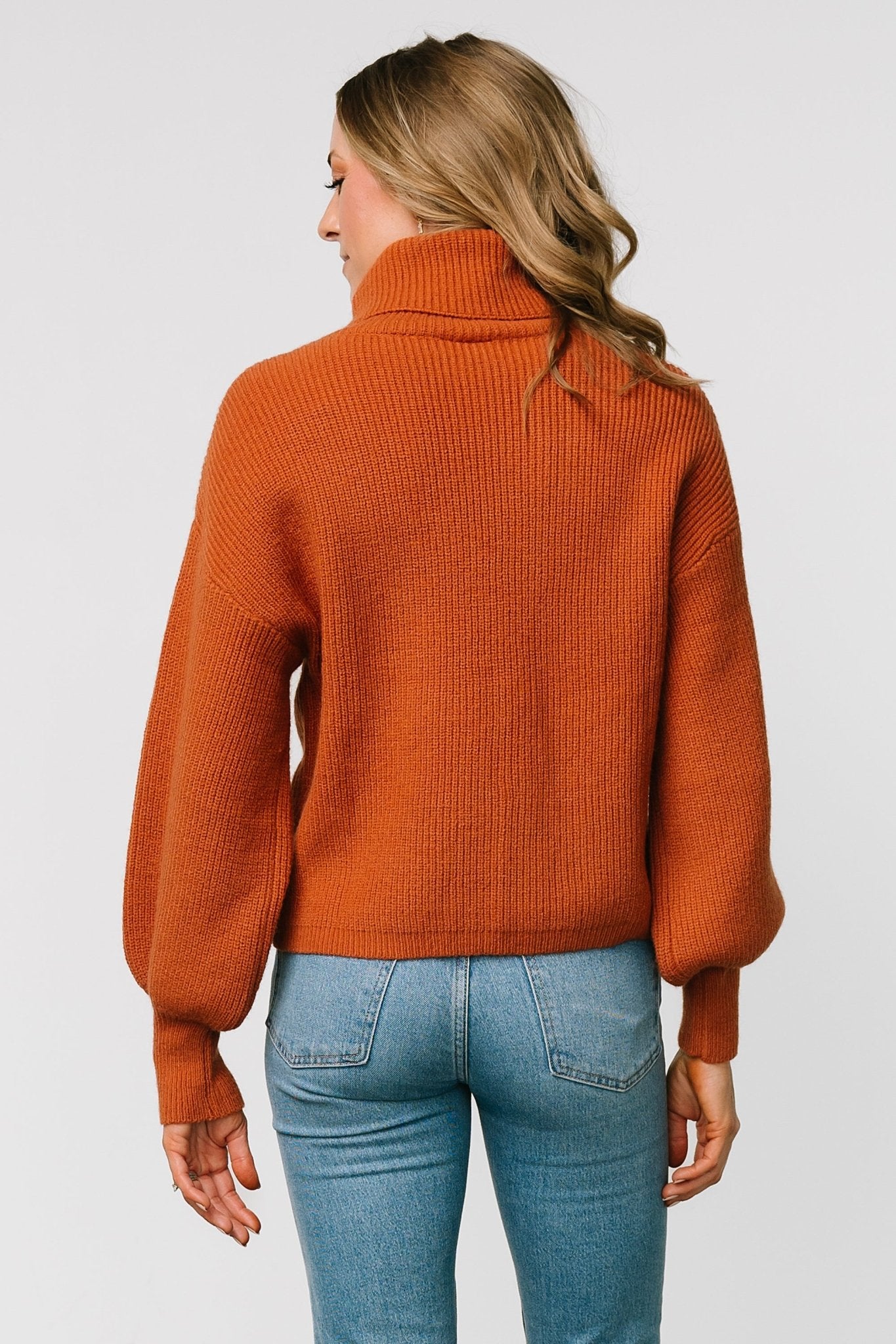 Malcolm Turtleneck Sweater | Spice - Baltic Born