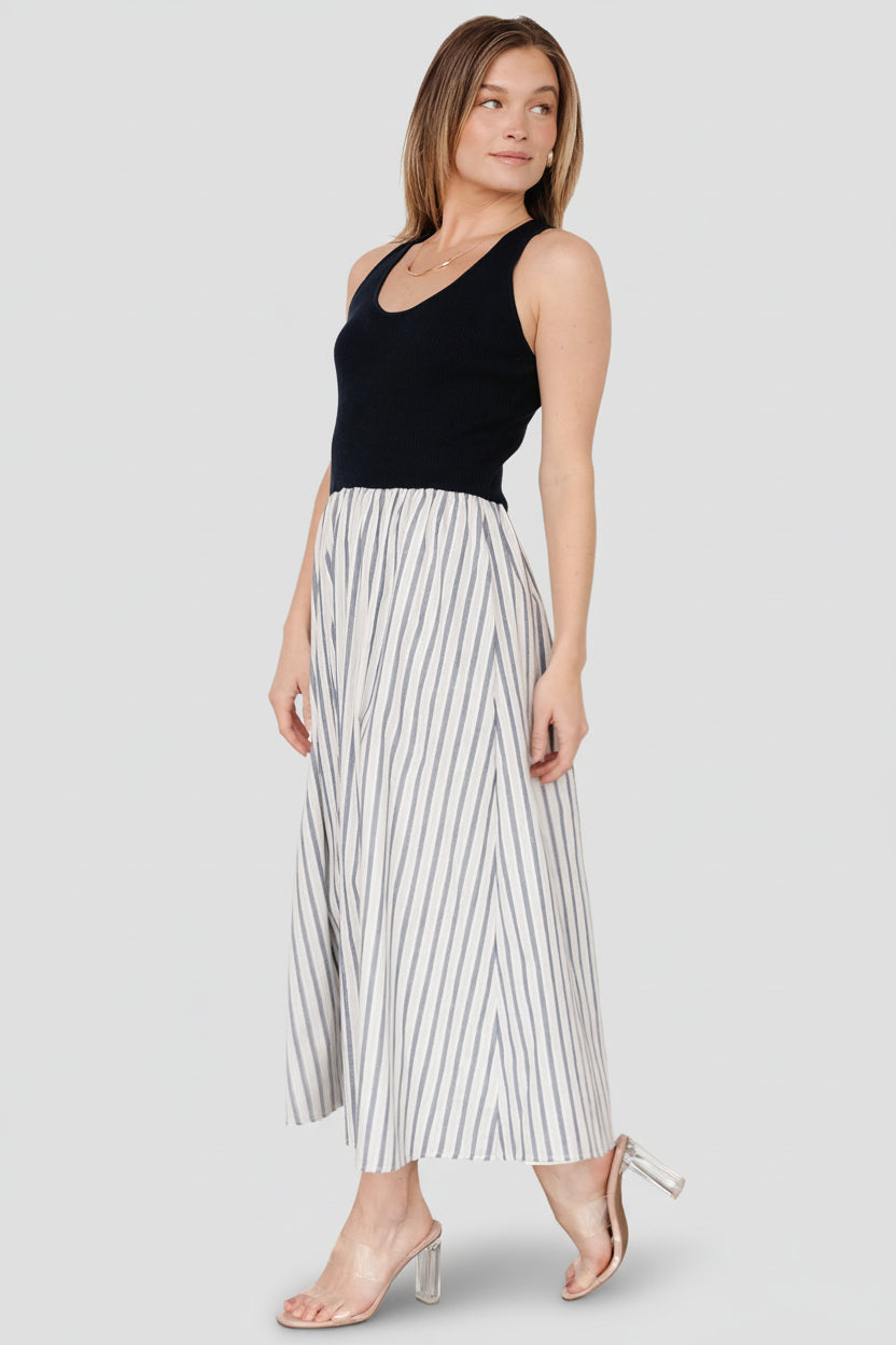 Baltic Born Womens Marbella Tank Dress | Navy Stripe | Size: 3XL Baltic Born Womens Marbella Tank Dress | Navy Stripe | Size: 3XL