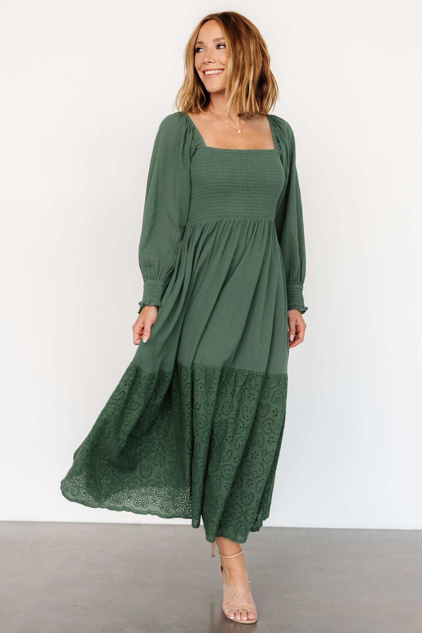 Marcella Maxi Dress | Green - Baltic Born