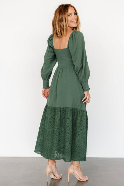 Marcella Maxi Dress | Green - Baltic Born