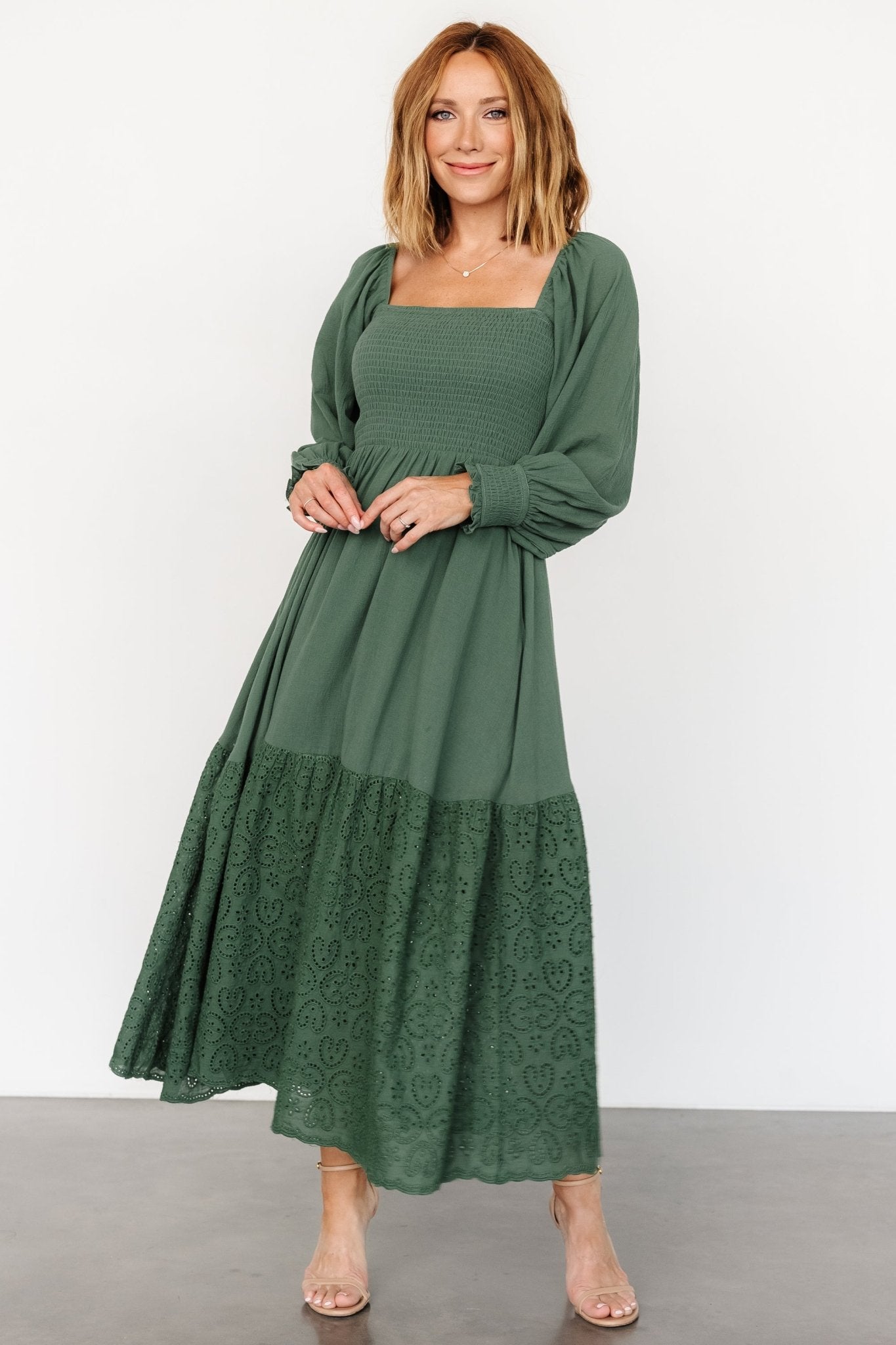 Marcella Maxi Dress | Green - Baltic Born