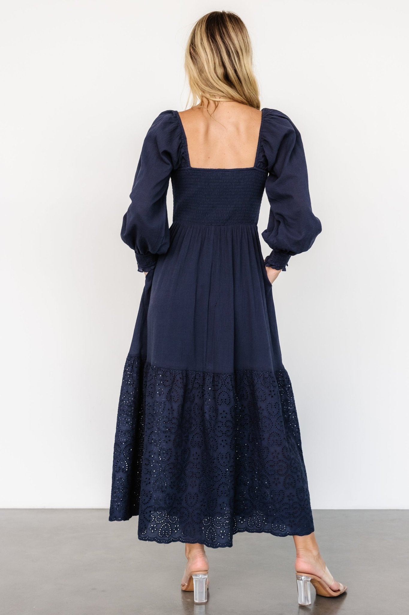 Marcella Maxi Dress | Navy - Baltic Born