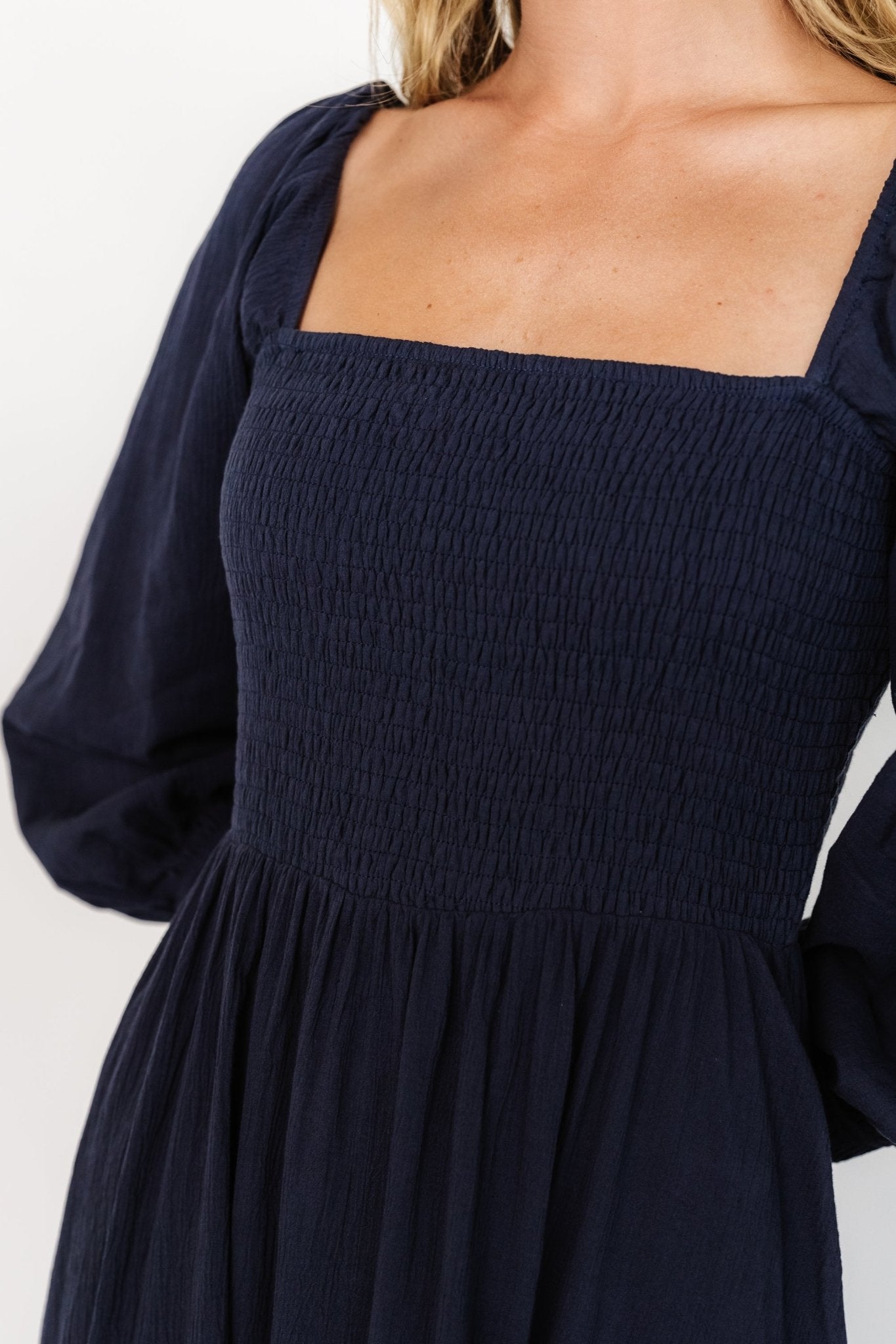 Marcella Maxi Dress | Navy - Baltic Born