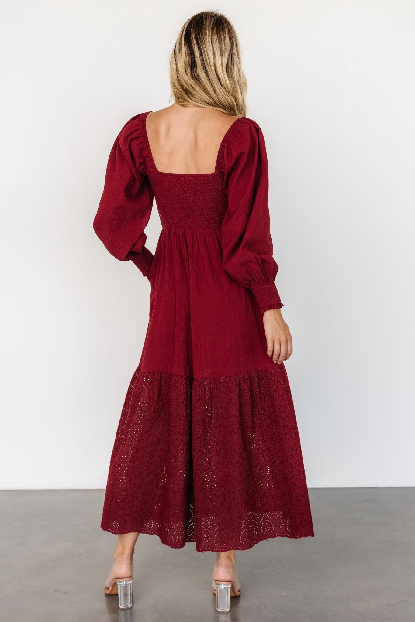 Marcella Maxi Dress | Wine - Baltic Born