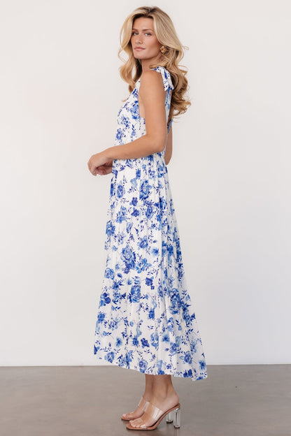 Mariah Tank Dress | Blue Floral - Baltic Born