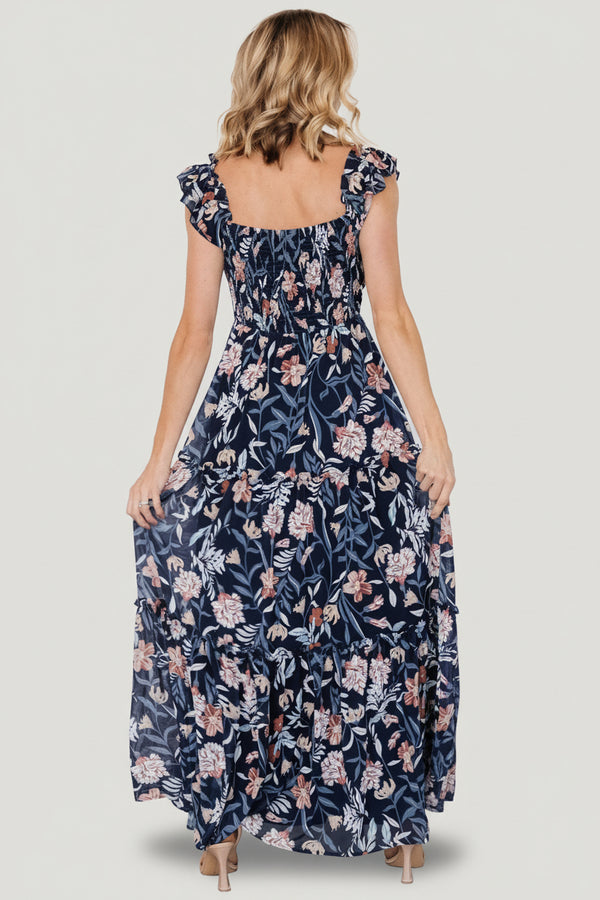 The Martina Maxi Dress in Black main image 0