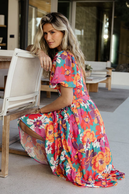 Mazatlan Maxi Dress | Multi Floral - Baltic Born