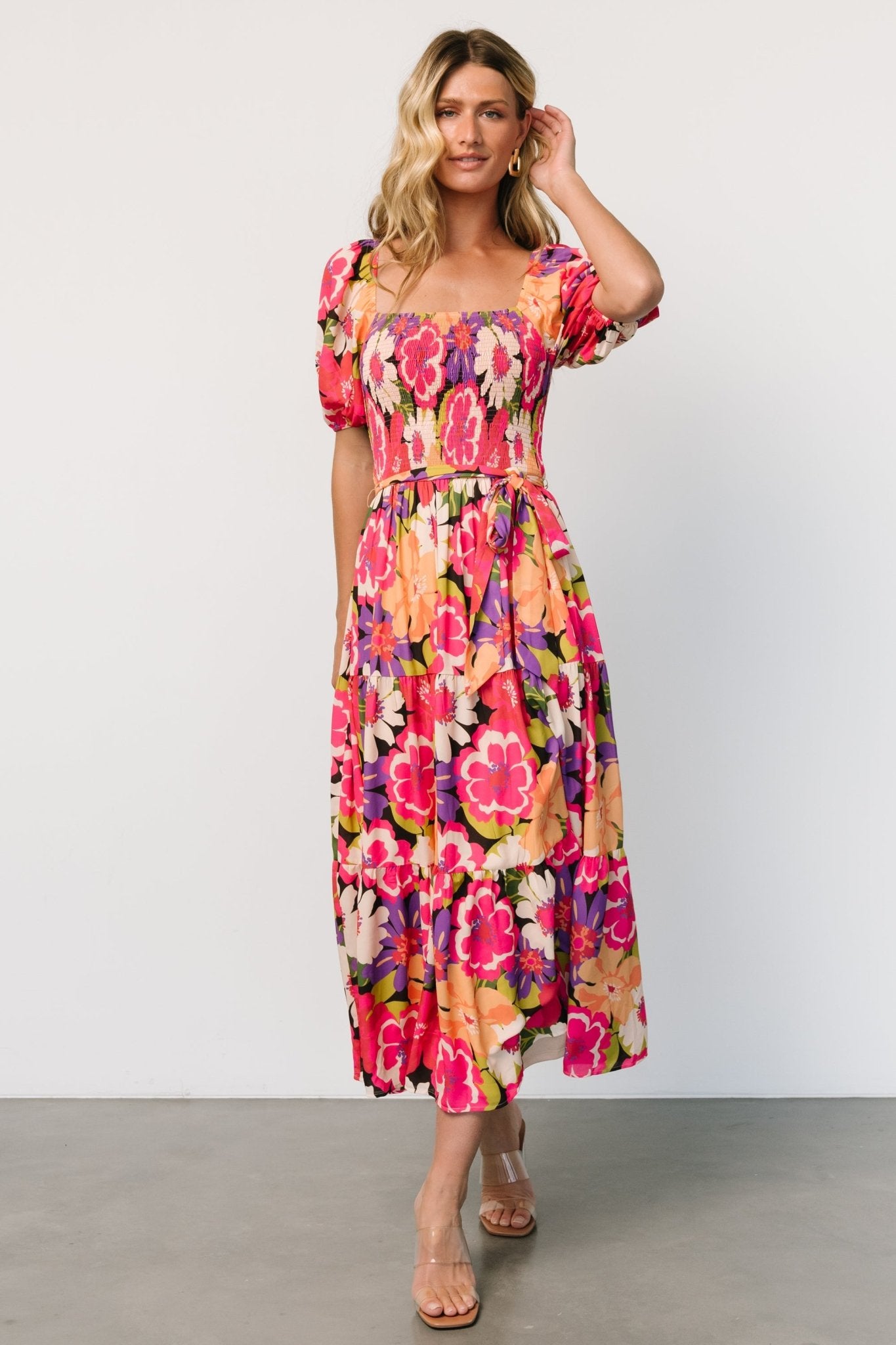 Mazatlan Maxi Dress | Vibrant Floral - Baltic Born