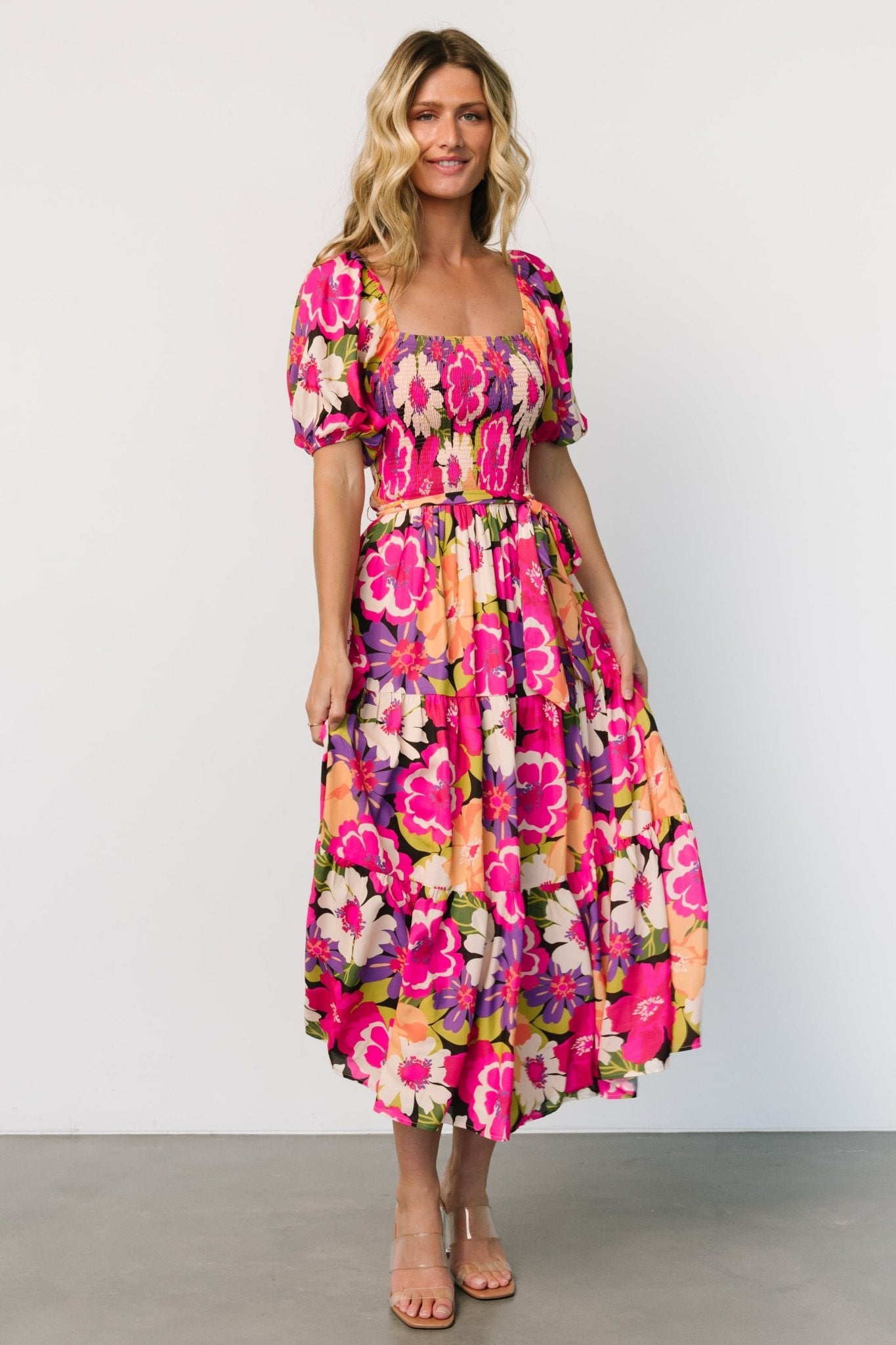 Mazatlan Maxi Dress | Vibrant Floral - Baltic Born