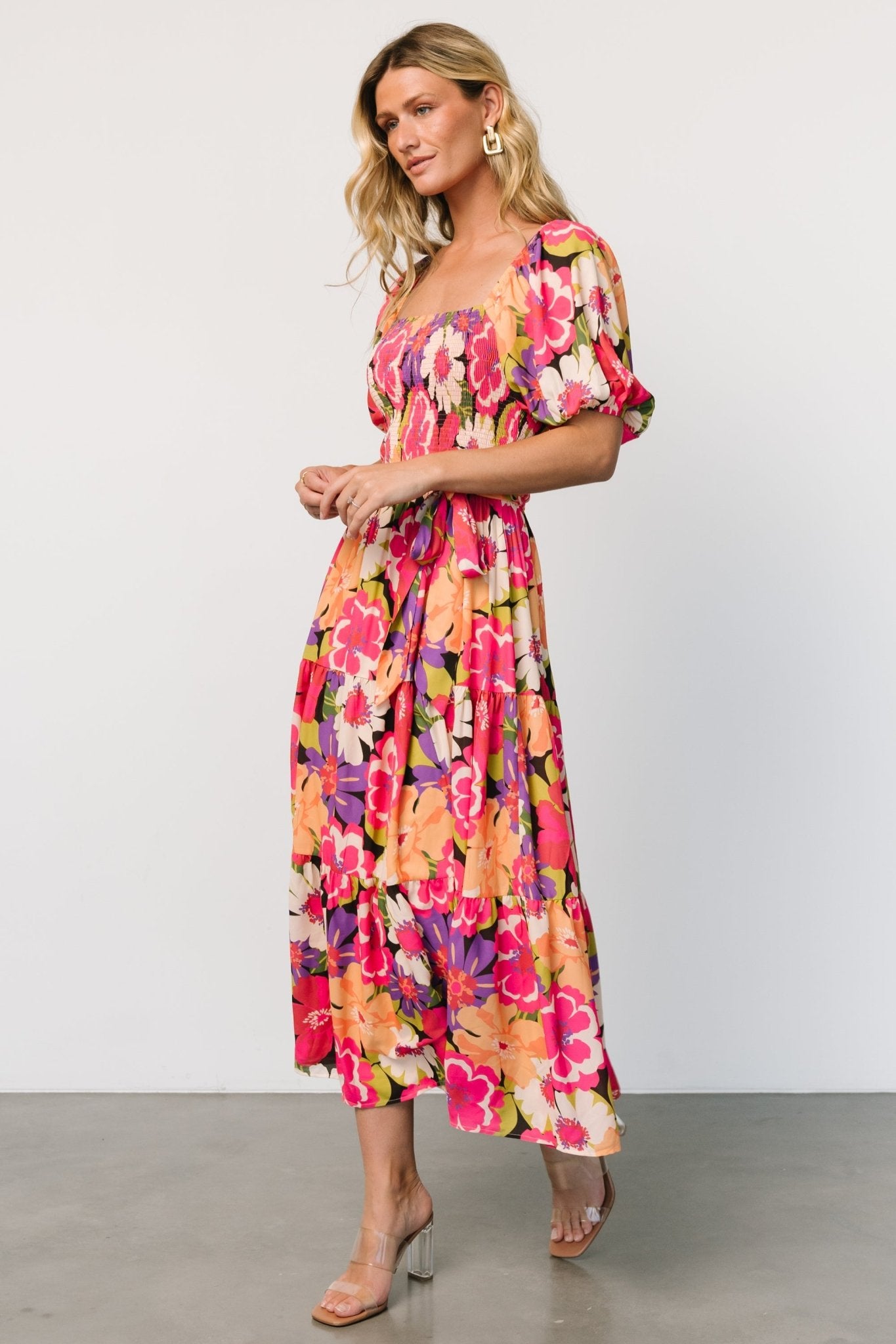 Mazatlan Maxi Dress | Vibrant Floral - Baltic Born