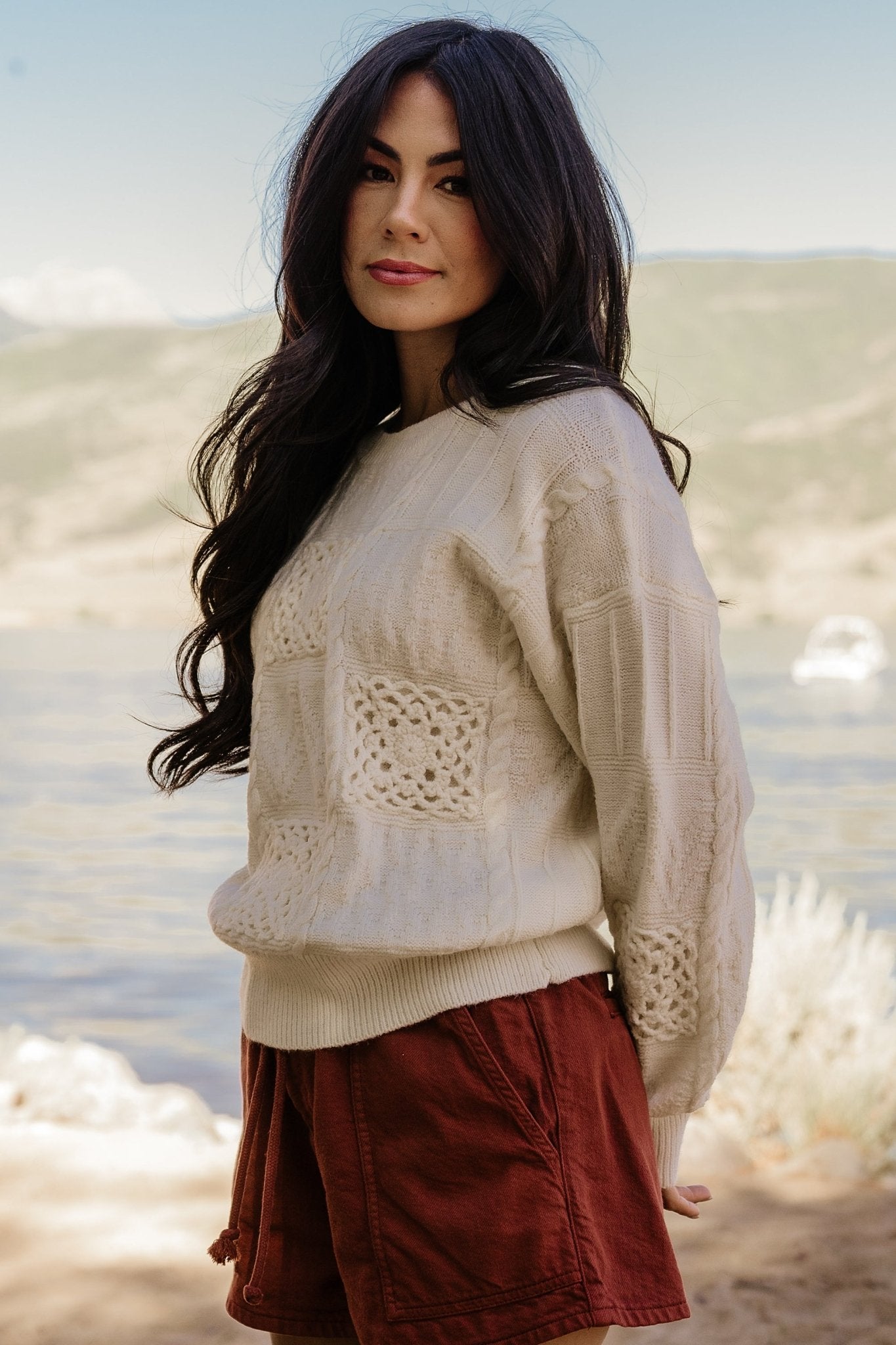 Meadow Knit Sweater | Cream - Baltic Born