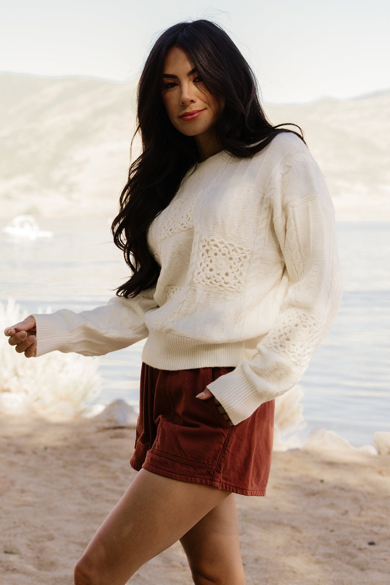 Meadow Knit Sweater | Cream - Baltic Born