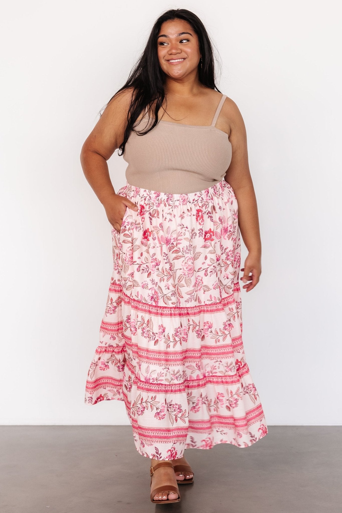 Meg Skirt | Blush Multi - Baltic Born