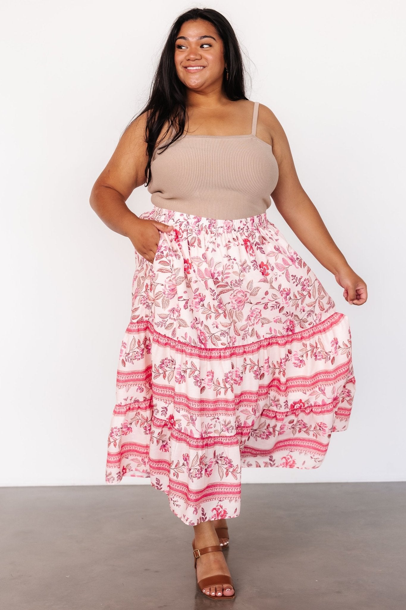 Meg Skirt | Blush Multi - Baltic Born