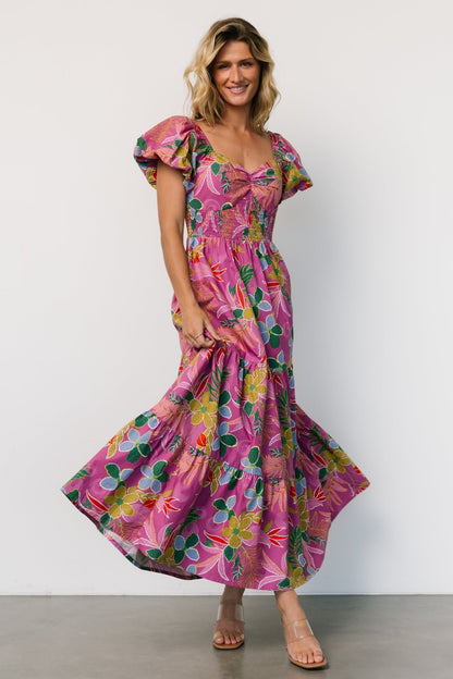 Melanie Maxi Dress | Orchid Multi - Baltic Born