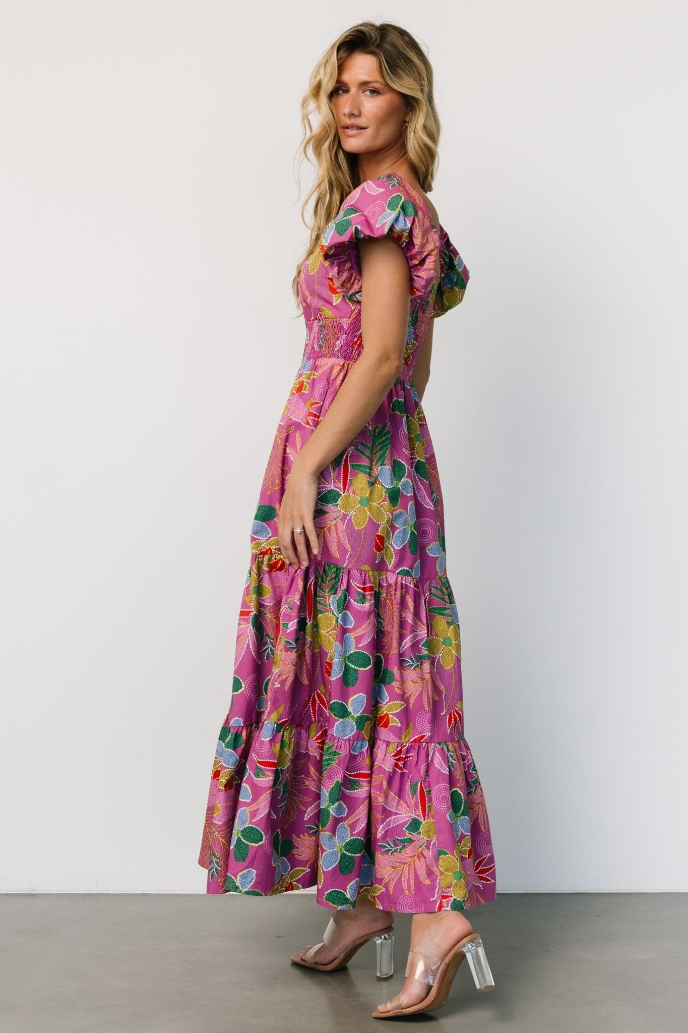 Melanie Maxi Dress | Orchid Multi - Baltic Born