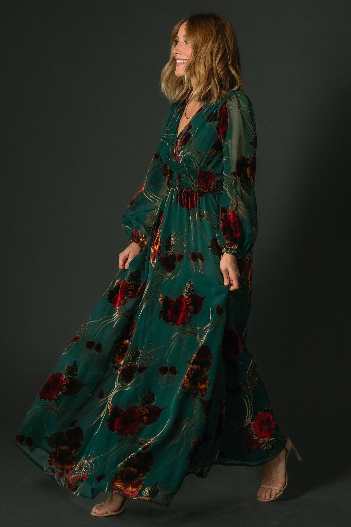 Mikla Maxi Dress | Jade Multi - Baltic Born