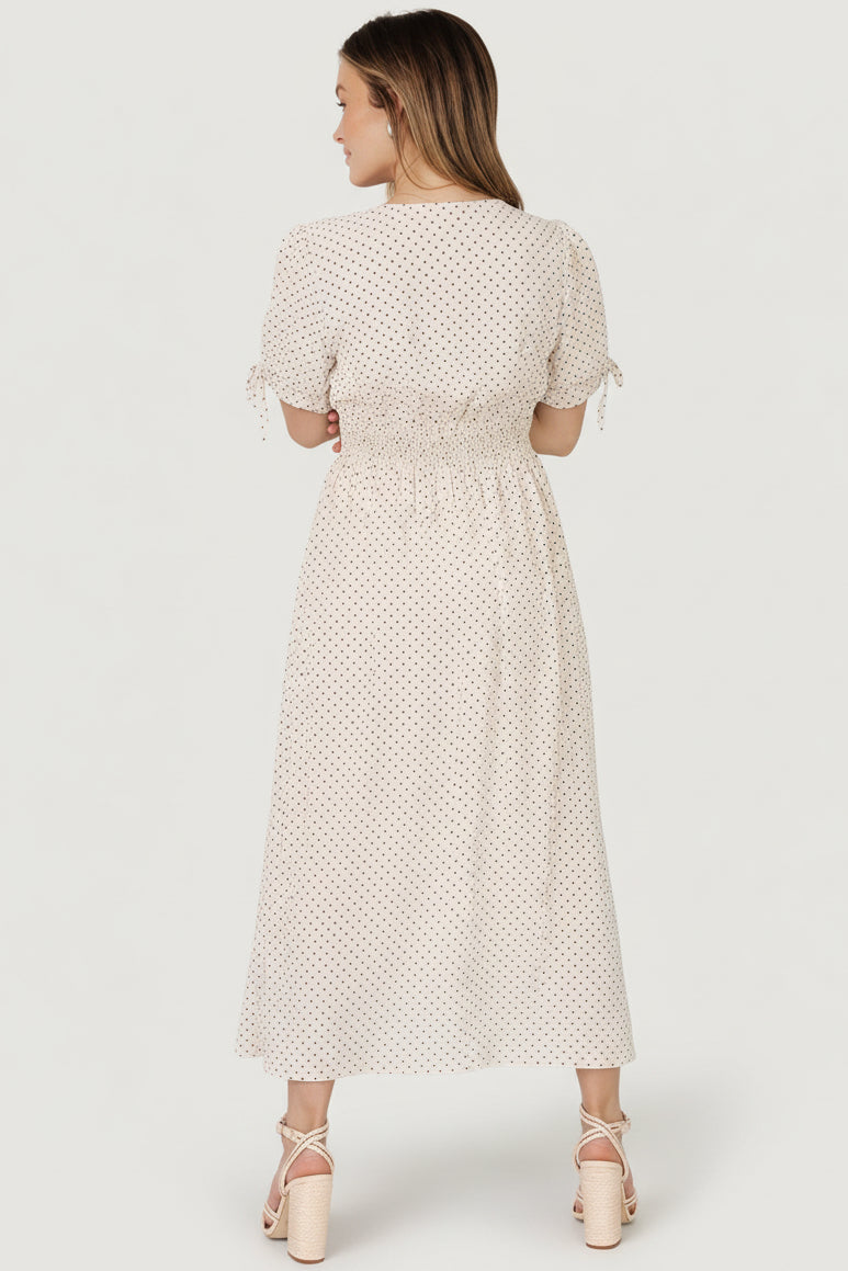 Millar Midi Dress | Natural + Black