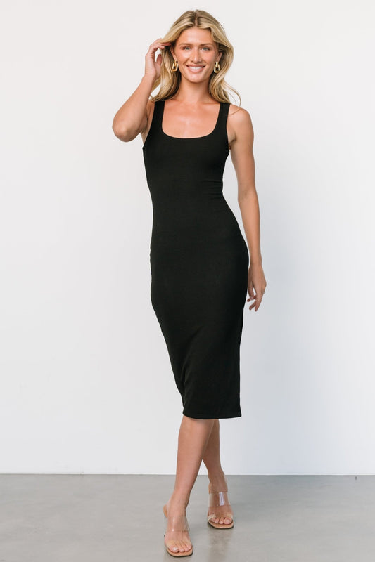 Moore Ribbed Tank Midi Dress Baltic Born Moore Ribbed Tank Midi Dress Baltic Born