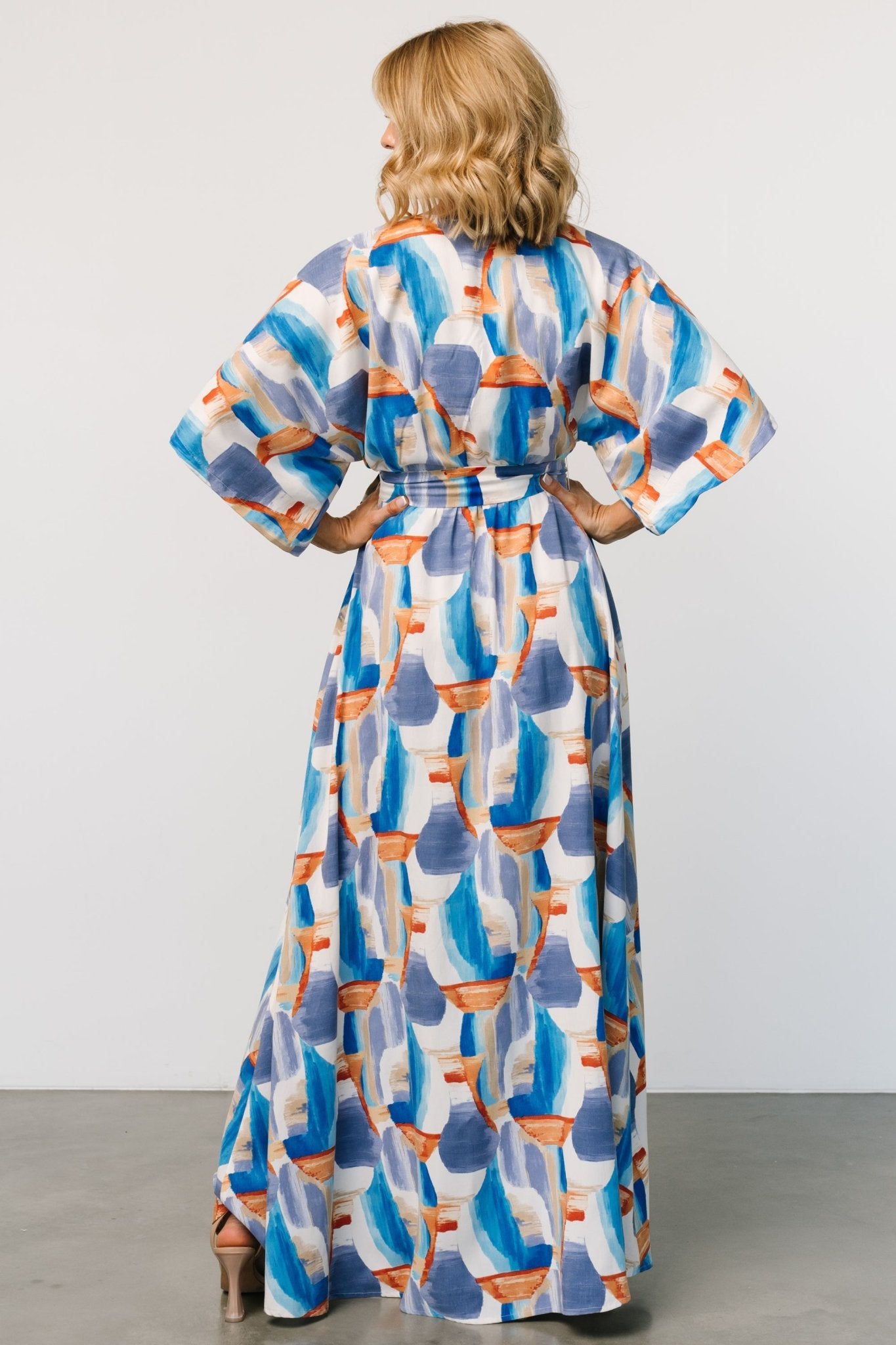 Morgan Maxi Dress | Blue Print - Baltic Born