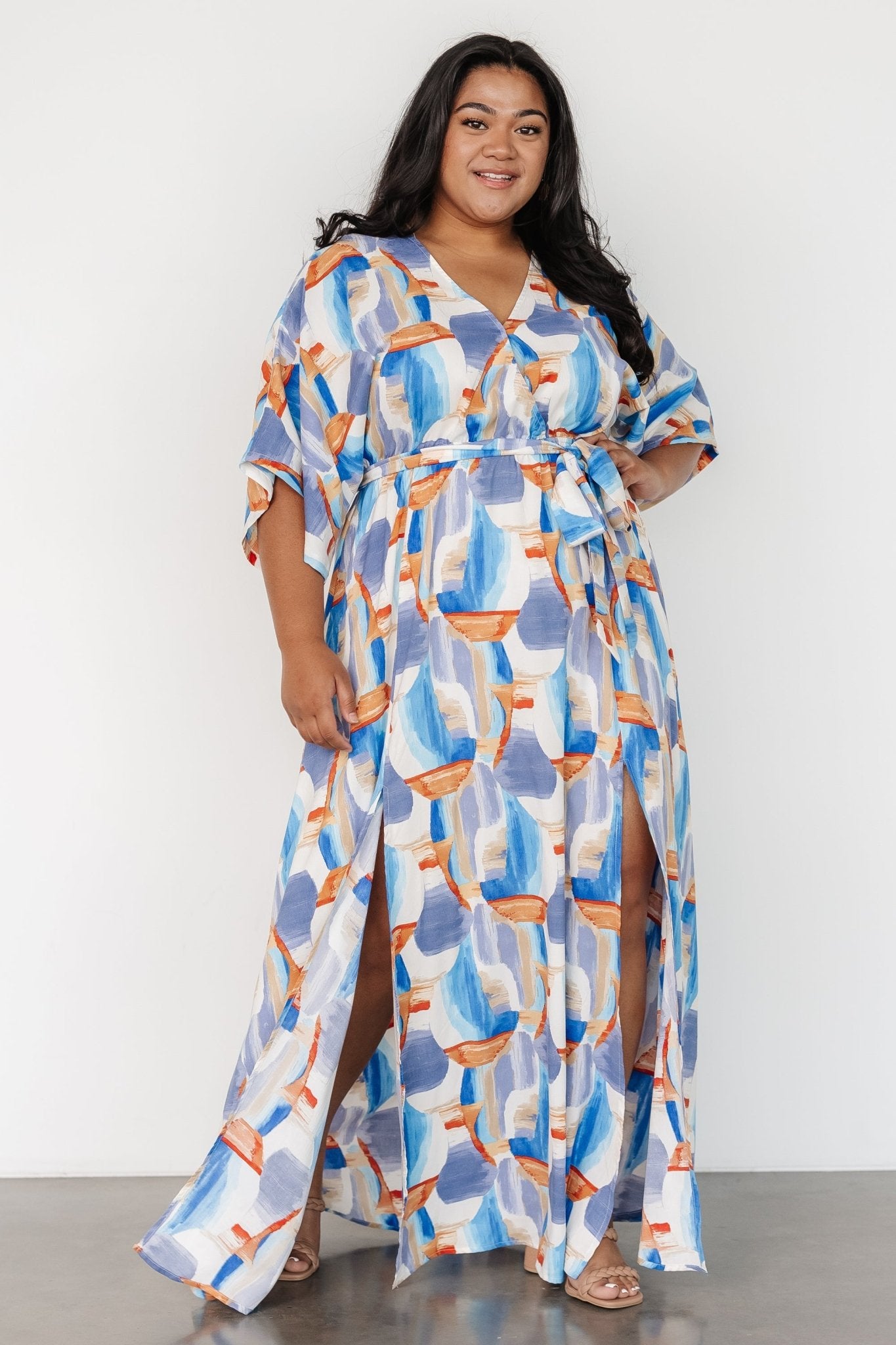 Morgan Maxi Dress | Blue Print - Baltic Born