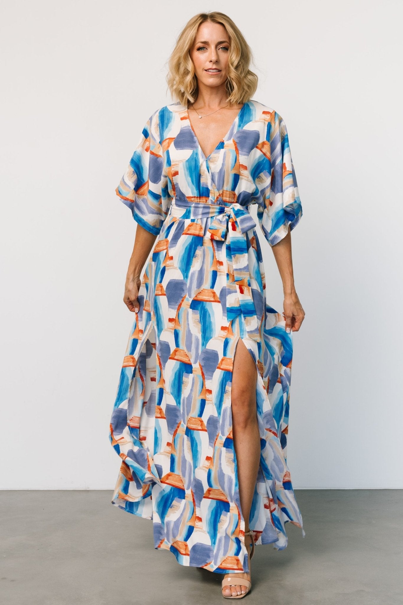 Morgan Maxi Dress | Blue Print - Baltic Born