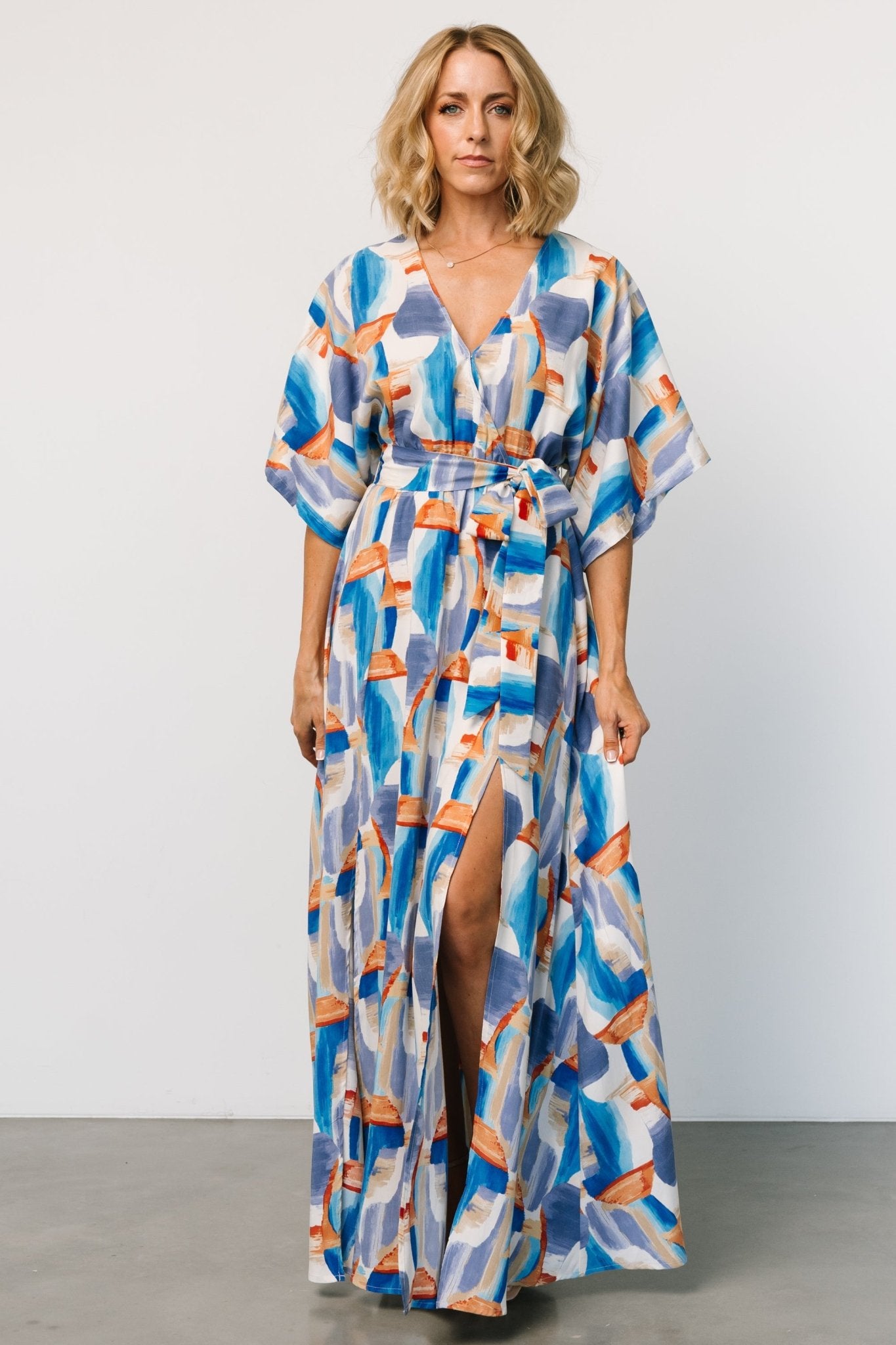 Morgan Maxi Dress | Blue Print - Baltic Born