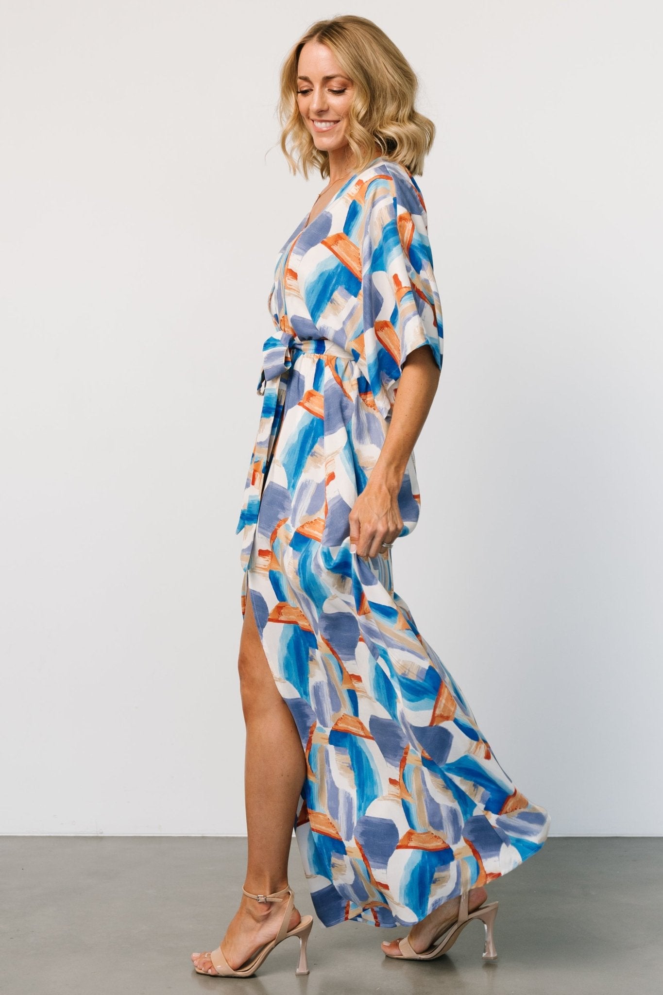 Morgan Maxi Dress | Blue Print - Baltic Born