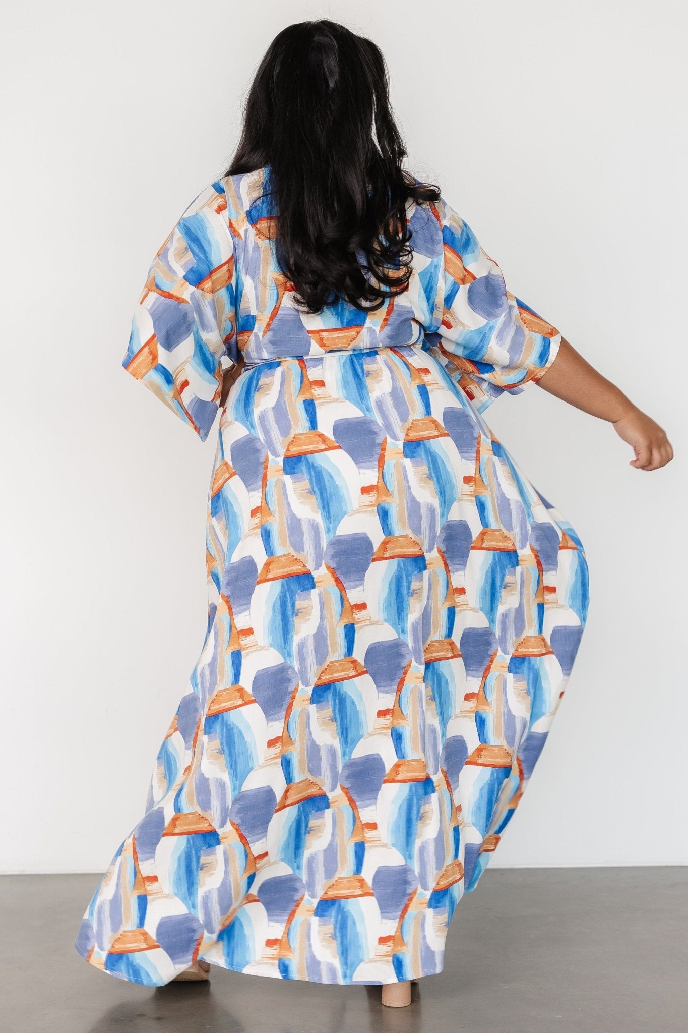 Morgan Maxi Dress | Blue Print - Baltic Born