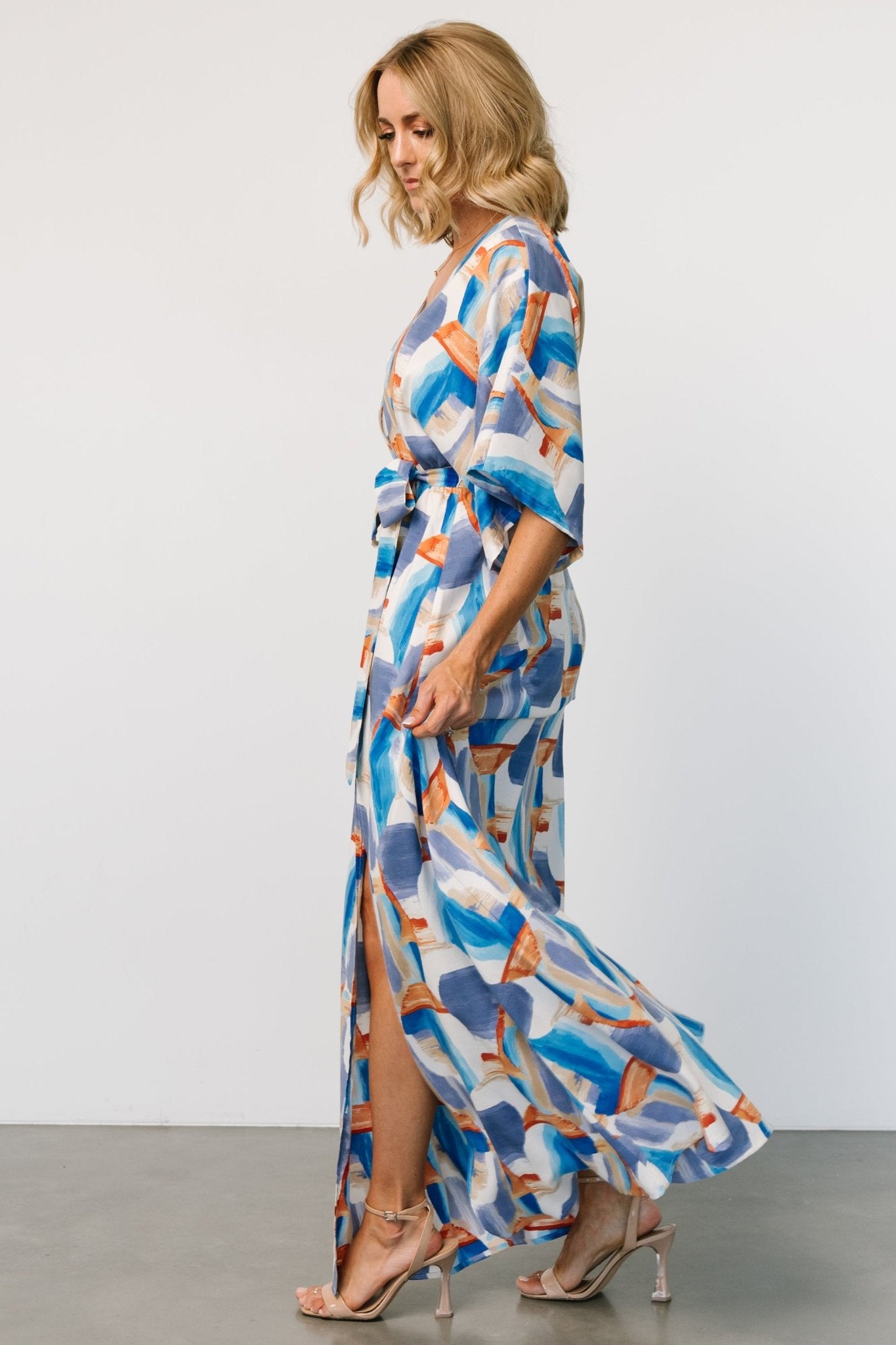 Morgan Maxi Dress | Blue Print - Baltic Born