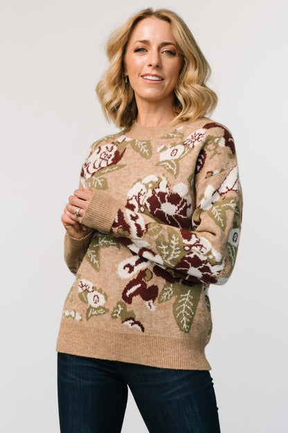 Munich Sweater | Taupe Multi - Baltic Born